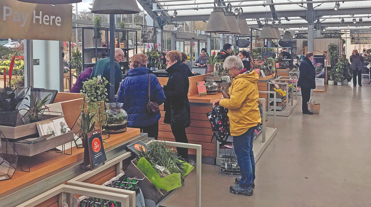 garden centre customers
